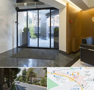 درب لابی در مهرویلا کرج