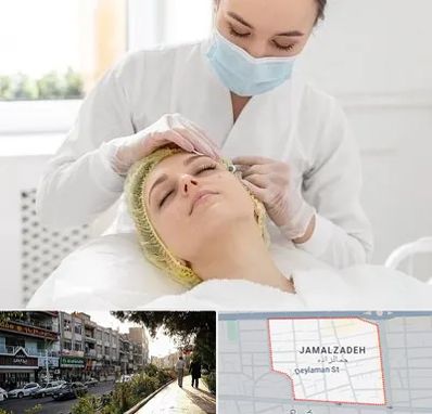 کلینیک زیبایی در خیابان جمالزاده