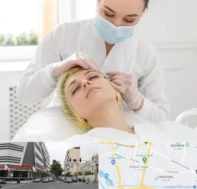 کلینیک زیبایی در بلوار فردوس