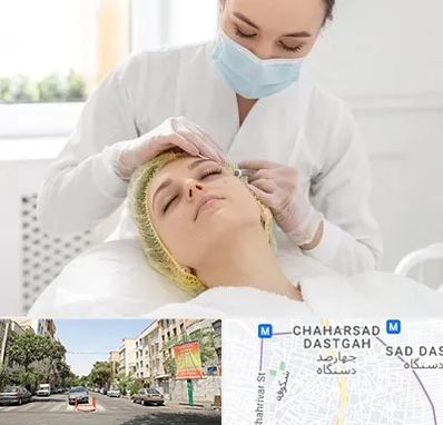 کلینیک زیبایی در چهارصد دستگاه