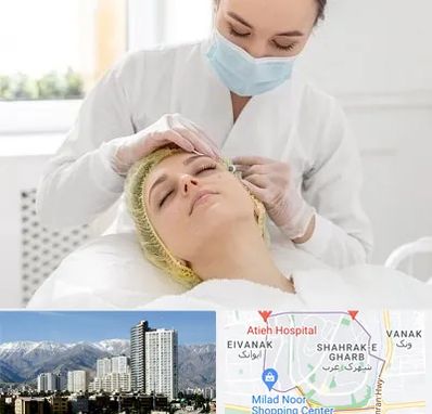 کلینیک زیبایی در شهرک غرب تهران