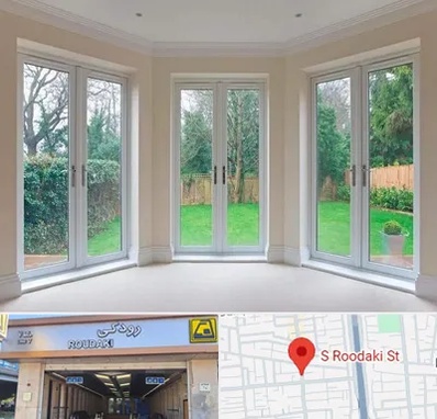 درب UPVC در رودکی