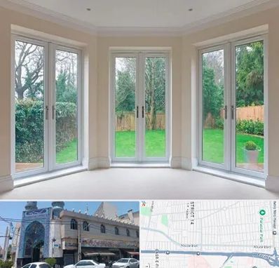 درب UPVC در بلوار ابوذر