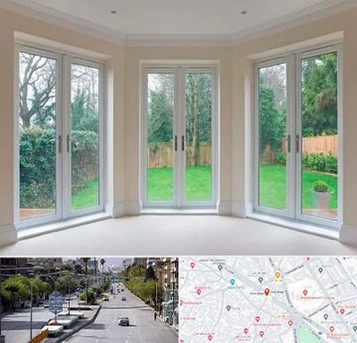 درب UPVC در خیابان زند شیراز