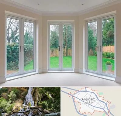 درب UPVC در الیگودرز