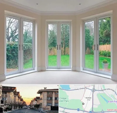 درب UPVC در کوهک