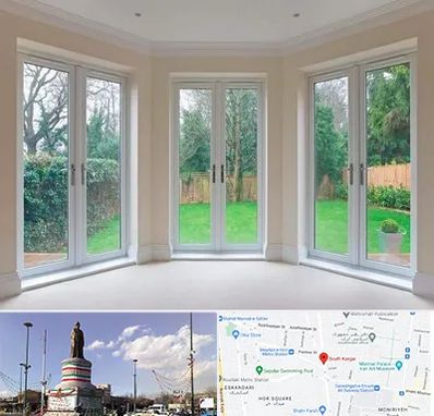 درب UPVC در کارگر جنوبی