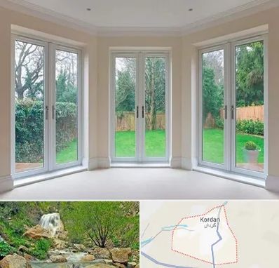 درب UPVC در کردان