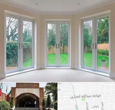درب UPVC در خواجه عبدالله