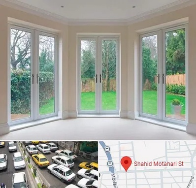 درب UPVC در مطهری تهران