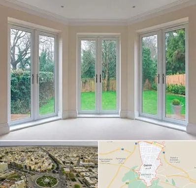 درب UPVC در قزوین