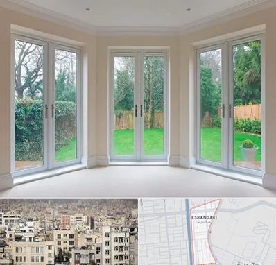 درب UPVC در اسکندری