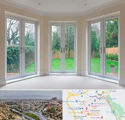 درب UPVC در معالی آباد شیراز