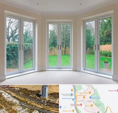 درب UPVC در خیابان نیایش شیراز