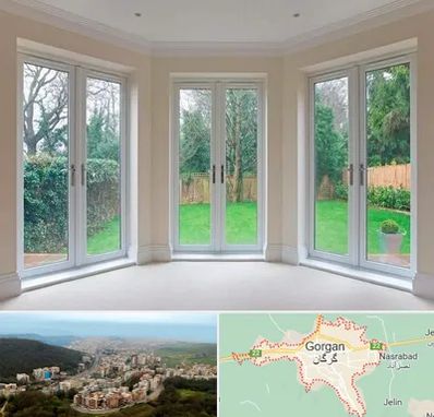 درب UPVC در گرگان