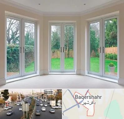 درب UPVC در باقرشهر