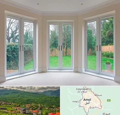 درب UPVC در آمل