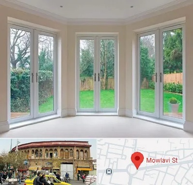 درب UPVC در مولوی