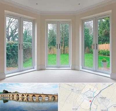 درب UPVC در فلاورجان
