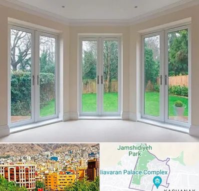 درب UPVC در نیاوران 