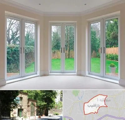 درب UPVC در دزاشیب