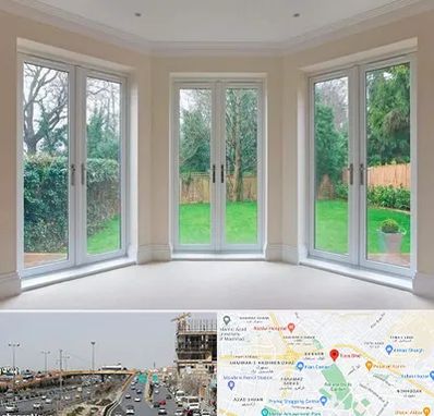 درب UPVC در بلوار توس مشهد