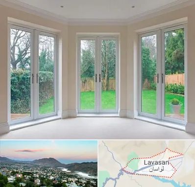 درب UPVC در لواسان