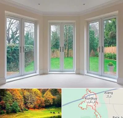 درب UPVC در کردکوی