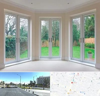 درب UPVC در بلوار کلاهدوز مشهد