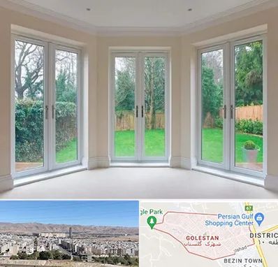 درب UPVC در شهرک گلستان شیراز