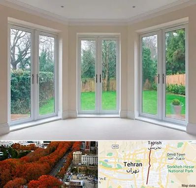 درب UPVC در ولیعصر 