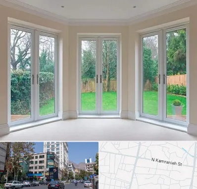 درب UPVC در کامرانیه