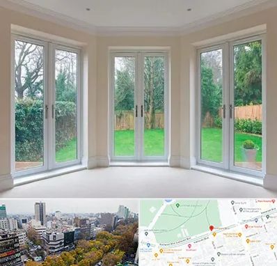 درب UPVC در بلوار کشاورز