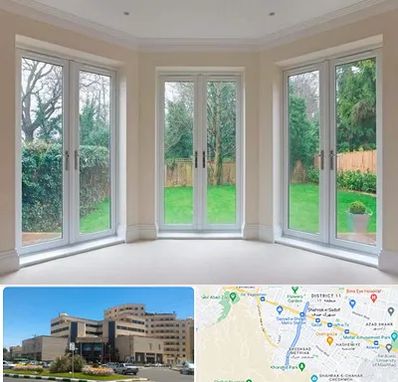 درب UPVC در صیاد شیرازی مشهد