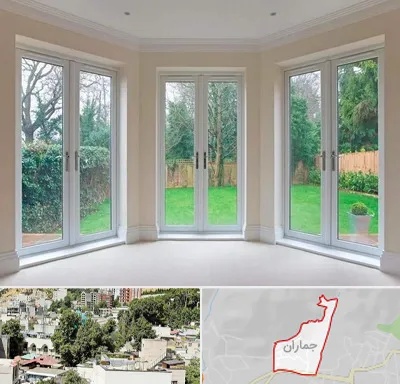 درب UPVC در جماران