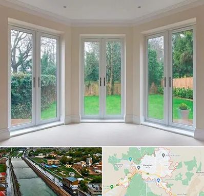 درب UPVC در مراغه