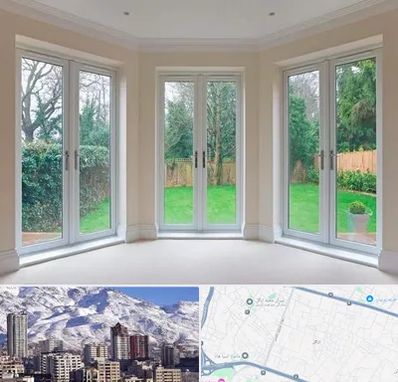 درب UPVC در ازگل