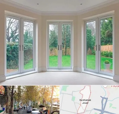 درب UPVC در کاشانک