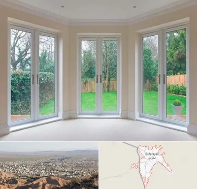 درب UPVC در اسفراین