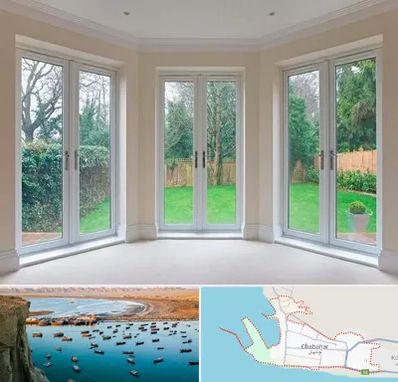 درب UPVC در چابهار