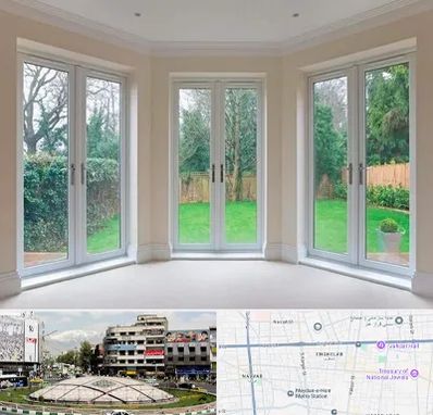 درب UPVC در مرکز تهران