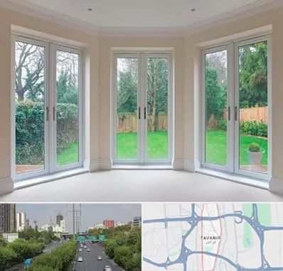 درب UPVC در توانیر