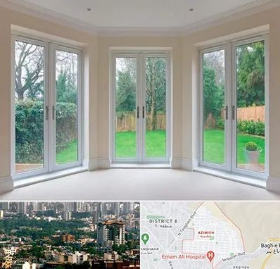 درب UPVC در عظیمیه کرج 