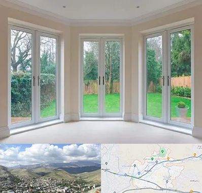 درب UPVC در رودهن