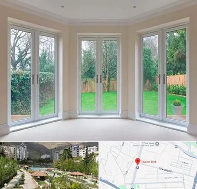 درب UPVC در بلوار تعاون