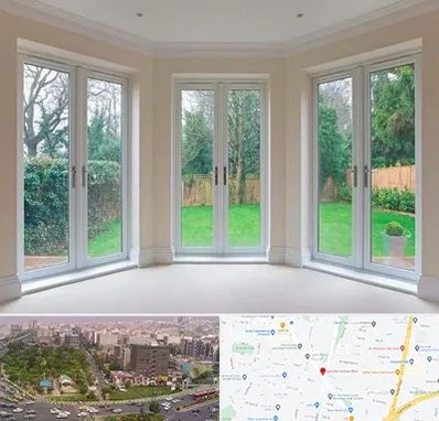 درب UPVC در آیت الله کاشانی