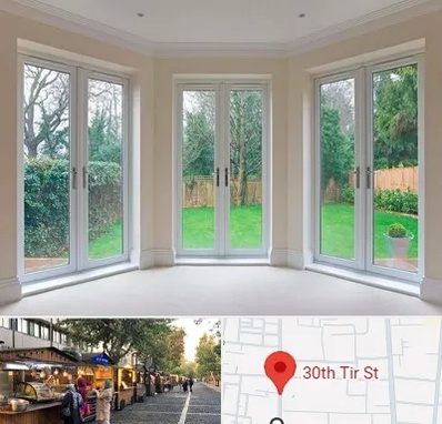 درب UPVC در سی تیر