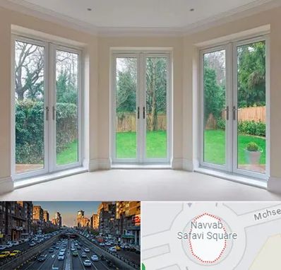 درب UPVC در نواب