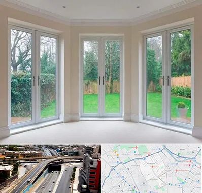 درب UPVC در ستارخان شیراز