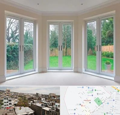 درب UPVC در شمیران نو